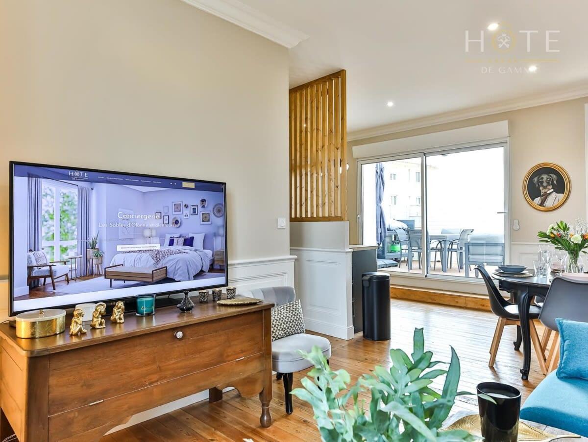 Chaleureux Logement-Centre Ville-Proche Gare-Plage Les Sables-dʼOlonne Esterno foto